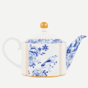 Pip Studio Royal White Mavi Beyaz Porselen Demlik 950 Ml