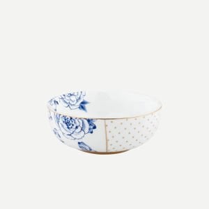 Pip Studio Royal White Mavi Beyaz Porselen Kase 12,5 Cm