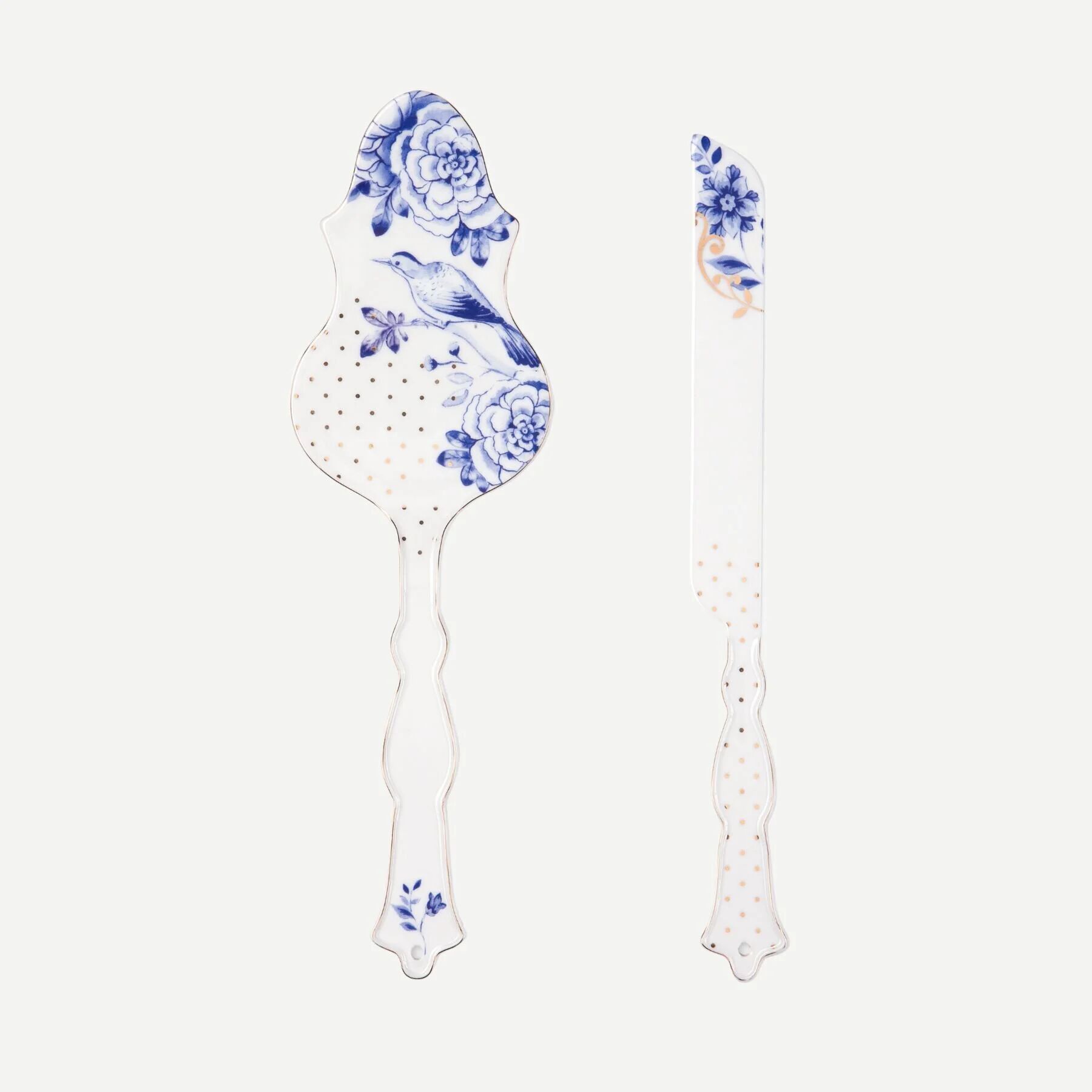 Pip Studio Royal White Mavi Beyaz Porselen Servis Seti 2 Parça