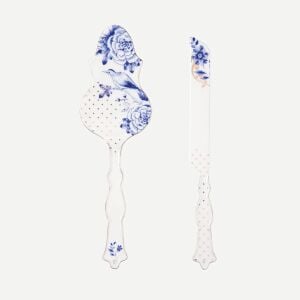 Pip Studio Royal White Mavi Beyaz Porselen Servis Seti 2 Parça
