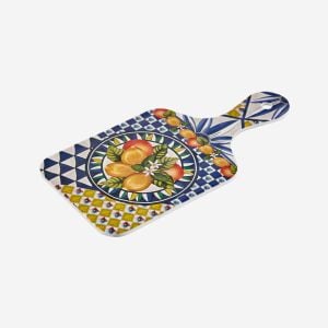 Chiara Alessi Portofino Mavi Melamin Sunum Tahtası 25 Cm