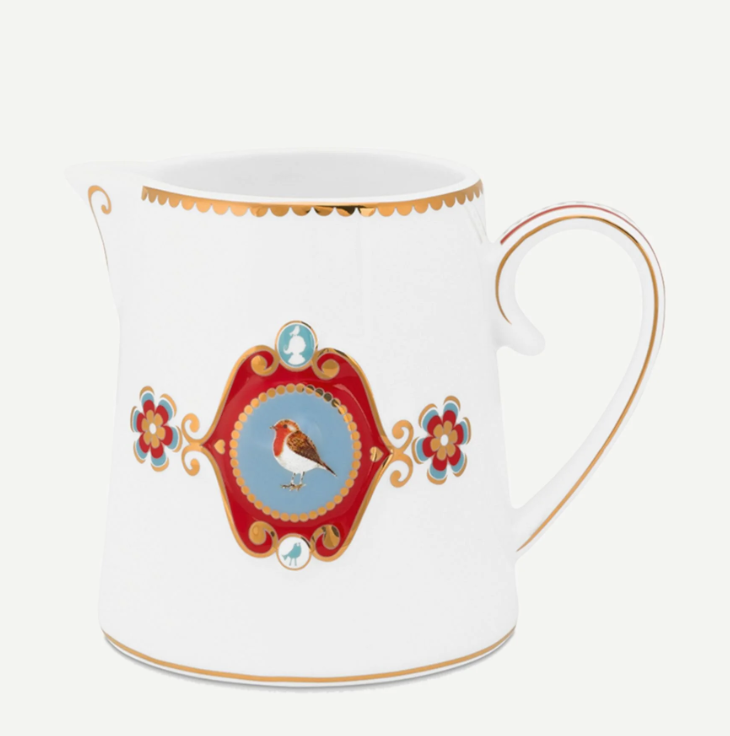 Pip Studio Love Birds Beyaz Porselen Sütlük 270 Ml
