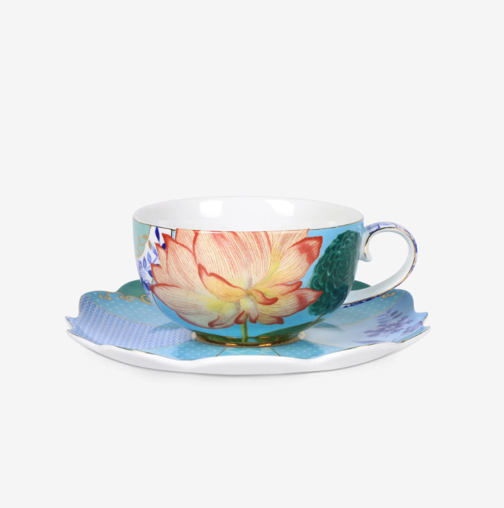 Pip Studio Royal Mavi Porselen Çay Fincanı 225 Ml