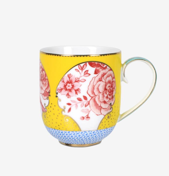 Pip Studio Royal Sarı Porselen Kupa 325 Ml