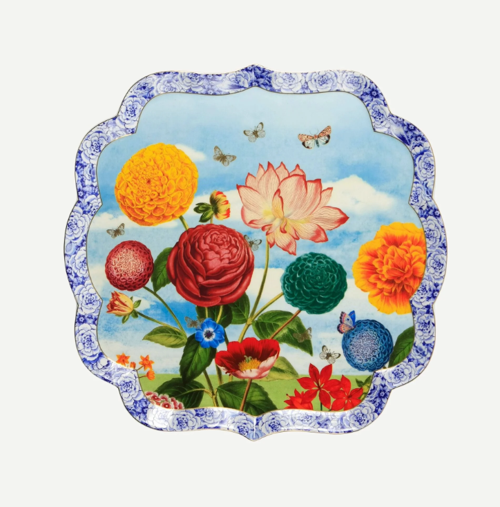 Pip Studio Royal Beyaz Porselen Tepsi 38 Cm