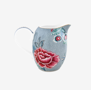 Pip Studio Flower Festival Mavi Porselen Sütlük 250 Ml