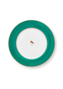 Love Birds Yeşil Tabak  21 cm