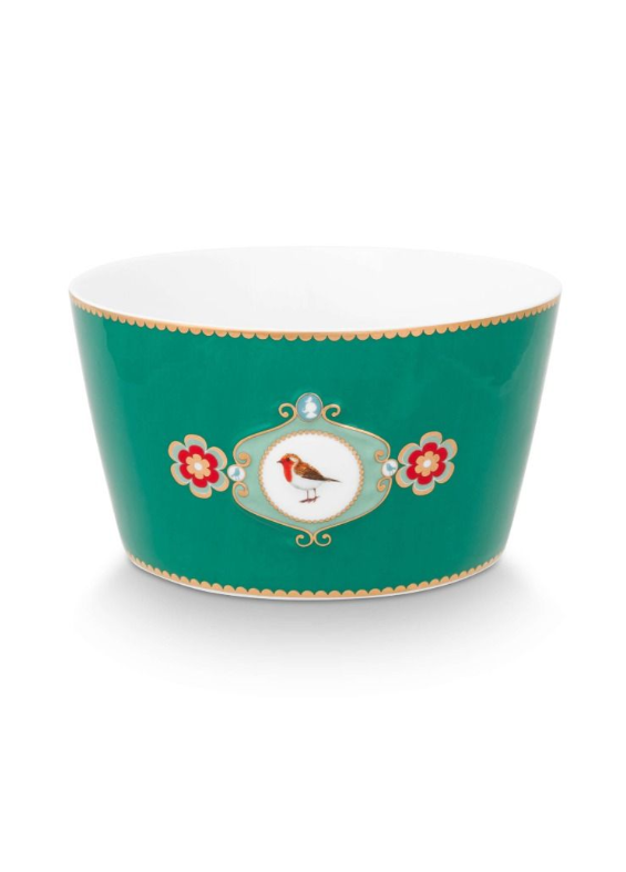 Love Birds Yeşil Kase 15 cm