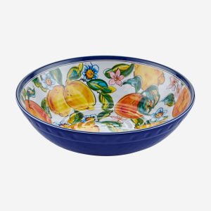 Chiara Alessi Capri Beyaz Melamin Kase 34 Cm