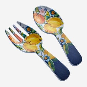 Chiara Alessi Capri Mavi Melamin Servis Seti 30 Cm