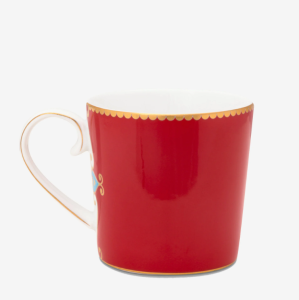 Kırmızı Porselen Kupa 150 Ml Love Birds Collection by Pip Studio