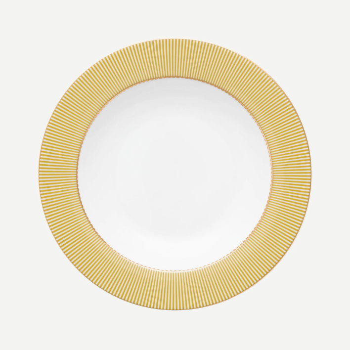 Pip Studio La Majorelle Sarı Porselen Çukur Tabak 21,5 Cm
