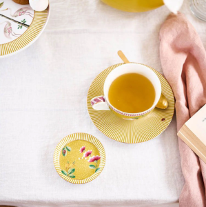 Pip Studio La Majorelle Sarı Porselen Çay Tabağı 9 Cm