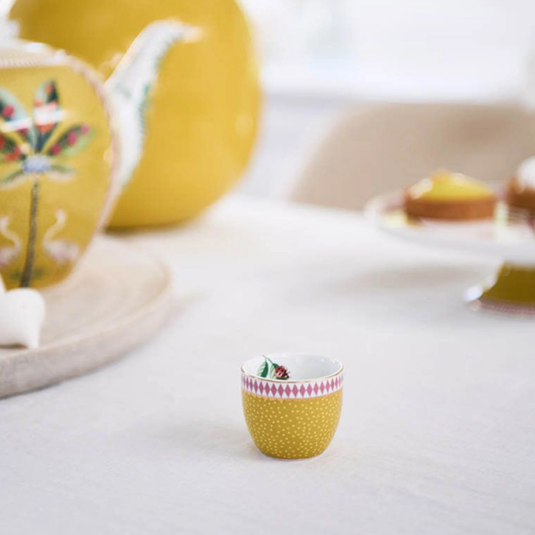 Pip Studio La Majorelle Sarı Porselen Yumurtalık 5 Cm