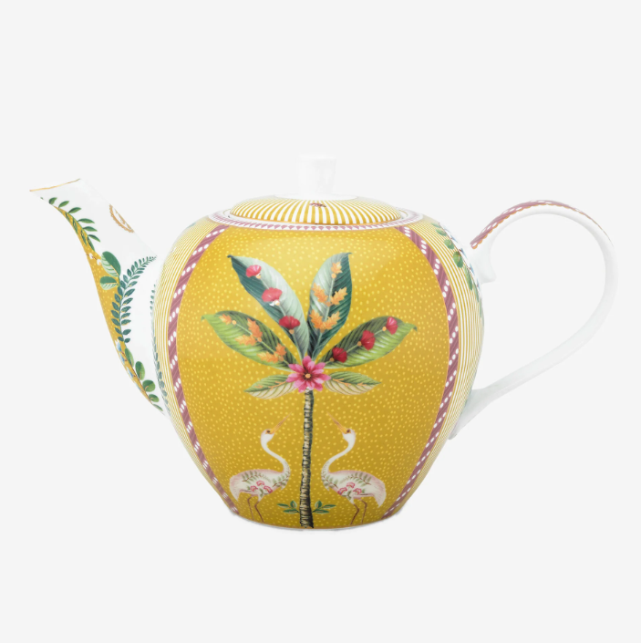 Pip Studio La Majorelle Sarı Porselen Demlik 1600 Ml