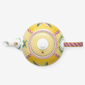 Pip Studio La Majorelle Sarı Porselen Demlik 1600 Ml