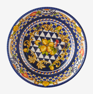 Chiara Alessi Capri Mavi Melamin Kase 20 Cm