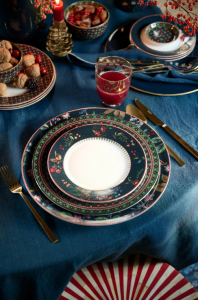 Mavi Porselen Kahvaltı Tabağı 21 Cm Berry Blues Collection by Pip Studio