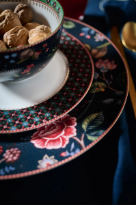 Yeşil Porselen Kahvaltı Tabağı 23 Cm Berry Blues Collection by Pip Studio