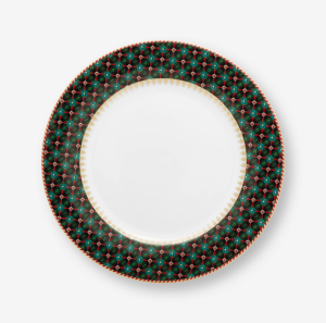 Yeşil Porselen Kahvaltı Tabağı 23 Cm Berry Blues Collection by Pip Studio