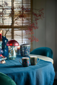 Mavi Porselen Kupa Seti 145 Ml Berry Blues Collection by Pip Studio