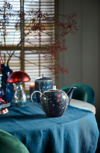 Mavi Porselen Demlik 1600 Ml Berry Blues Collection by Pip Studio