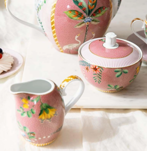 Pip Studio La Majorelle Pembe Porselen Sütlük 250 Ml
