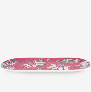 Pip Studio Flower Festival Kırmızı Porselen Servis Tabağı 33 Cm