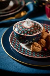 Mavi Porselen Şekerlik 300 Ml Berry Blues Collection by Pip Studio