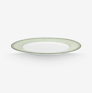 Yeşil Porselen Yemek Tabağı 26,5 Cm Lily & Lotus Collection by Pip Studio