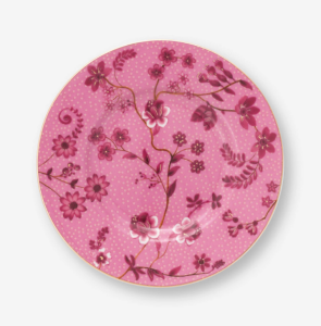 Pembe Porselen Petit Four Tabağı 12 Cm Jolie Collection by Pip Studio