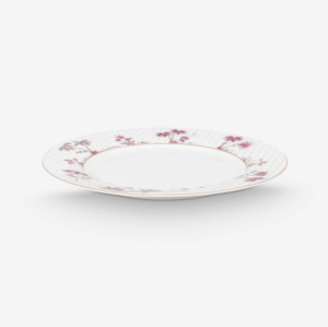 Beyaz Porselen Yemek Tabağı 26,5 Cm Jolie Collection by Pip Studio