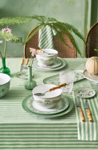 Yeşil Porselen Kase 12 Cm Lily & Lotus Collection by Pip Studio