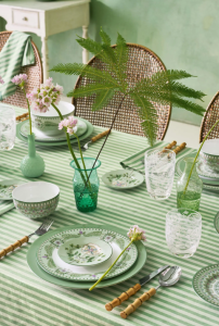 Yeşil Porselen Kase 12 Cm Lily & Lotus Collection by Pip Studio