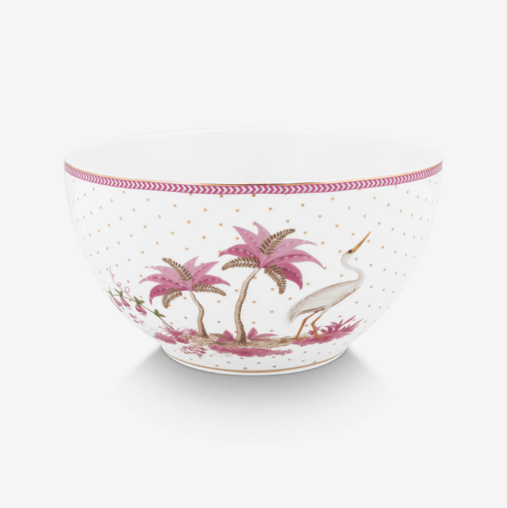 Beyaz Porselen Kase 18 Cm Jolie Collection by Pip Studio