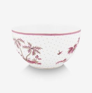 Beyaz Porselen Kase 18 Cm Jolie Collection by Pip Studio