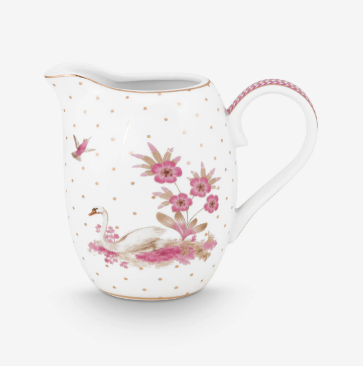 Beyaz Porselen Sütlük 250 Ml Jolie Collection by Pip Studio