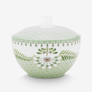 Yeşil Porselen Şekerlik Lily & Lotus Collection by Pip Studio