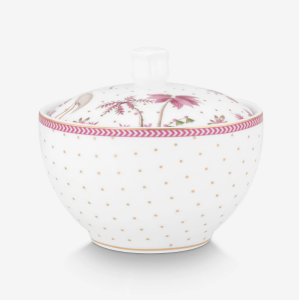 Beyaz Porselen Şekerlik 300 Ml Jolie Collection by Pip Studio