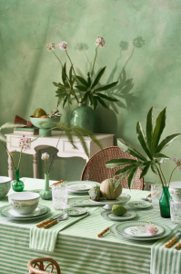 Yeşil Porselen Küp 1500 Ml Lily & Lotus Collection by Pip Studio