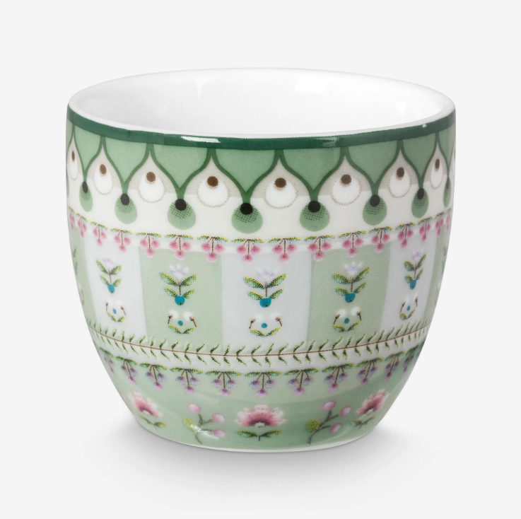 Yeşil Porselen Yumurtalık Lily & Lotus Collection by Pip Studio