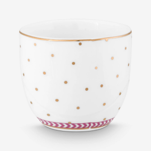 Beyaz Porselen Yumurtalık 5 Cm Jolie Collection by Pip Studio