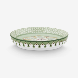 Yeşil Porselen Çay Tabağı 9 Cm Lily & Lotus Collection by Pip Studio