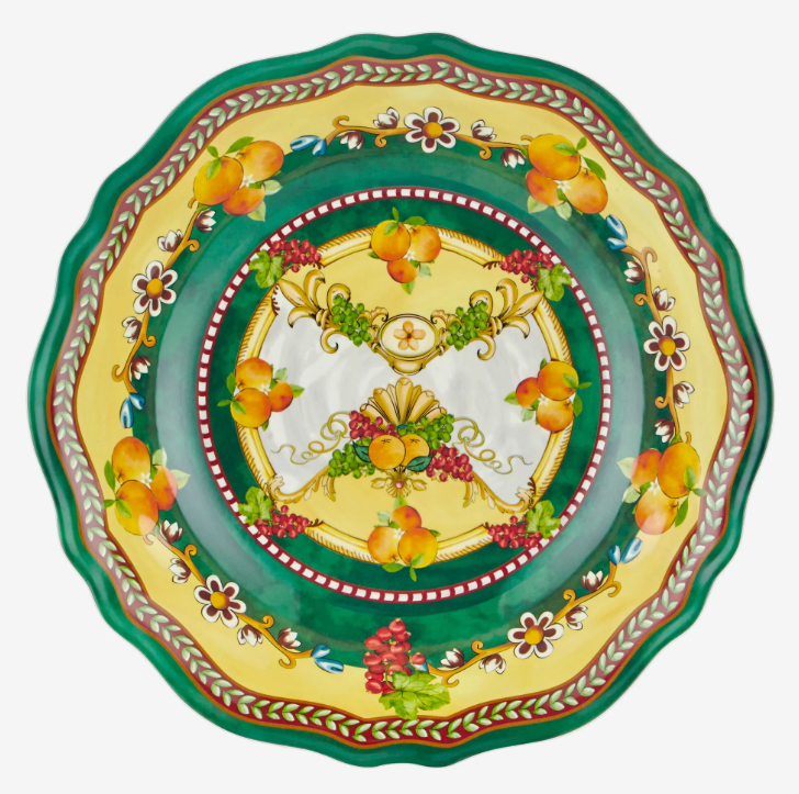 Yeşil Melamin Servis Kasesi 35 Cm Carpe Diem Collection by Chiara Alessi