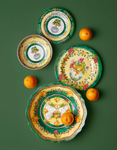 Yeşil Melamin Servis Kasesi 35 Cm Carpe Diem Collection by Chiara Alessi