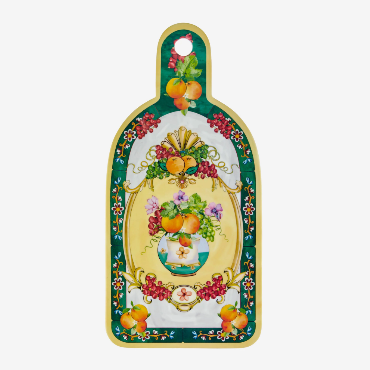 Yeşil Melamin Sunum Tahtası 34 Cm Carpe Diem Collection by Chiara Alessi