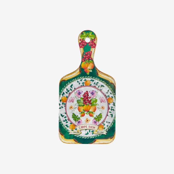 Yeşil Melamin Sunum Tahtası 25 Cm Carpe Diem Collection by Chiara Alessi