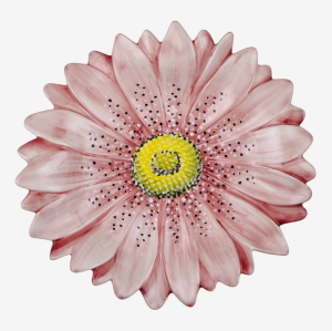 Pembe Seramik Servis Tabağı 42 Cm Camomilla Collection by Edelweiss Italy