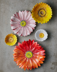 Pembe Seramik Servis Kasesi 26 Cm Camomilla Collection by Edelweiss Italy