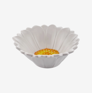 Beyaz Seramik Kase 16 Cm Camomilla Collection by Edelweiss Italy